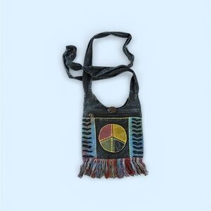 The Collection Royal Multicolor Bohemian Crossbody Bag